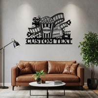 Custom Metal Cinema Sign