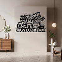 Custom Metal Cinema Sign