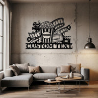 Custom Metal Cinema Sign