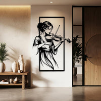 Violin Player Wall Art