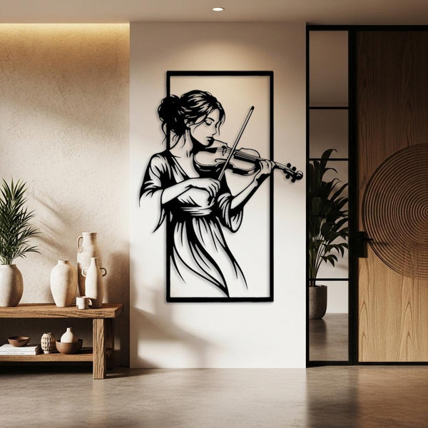 Violin Player Wall Art