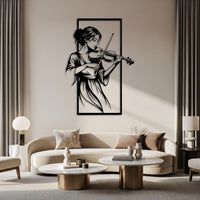 Violin Player Wall Art