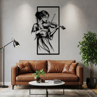 Violin Player Wall Art