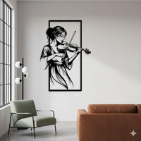 Violin Player Wall Art