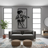 Violin Player Wall Art