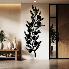 Minimalist Olive Branch Wall Art