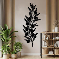 Minimalist Olive Branch Wall Art