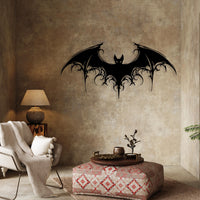 Majestic Bat Metal Wall Art