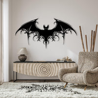 Majestic Bat Metal Wall Art