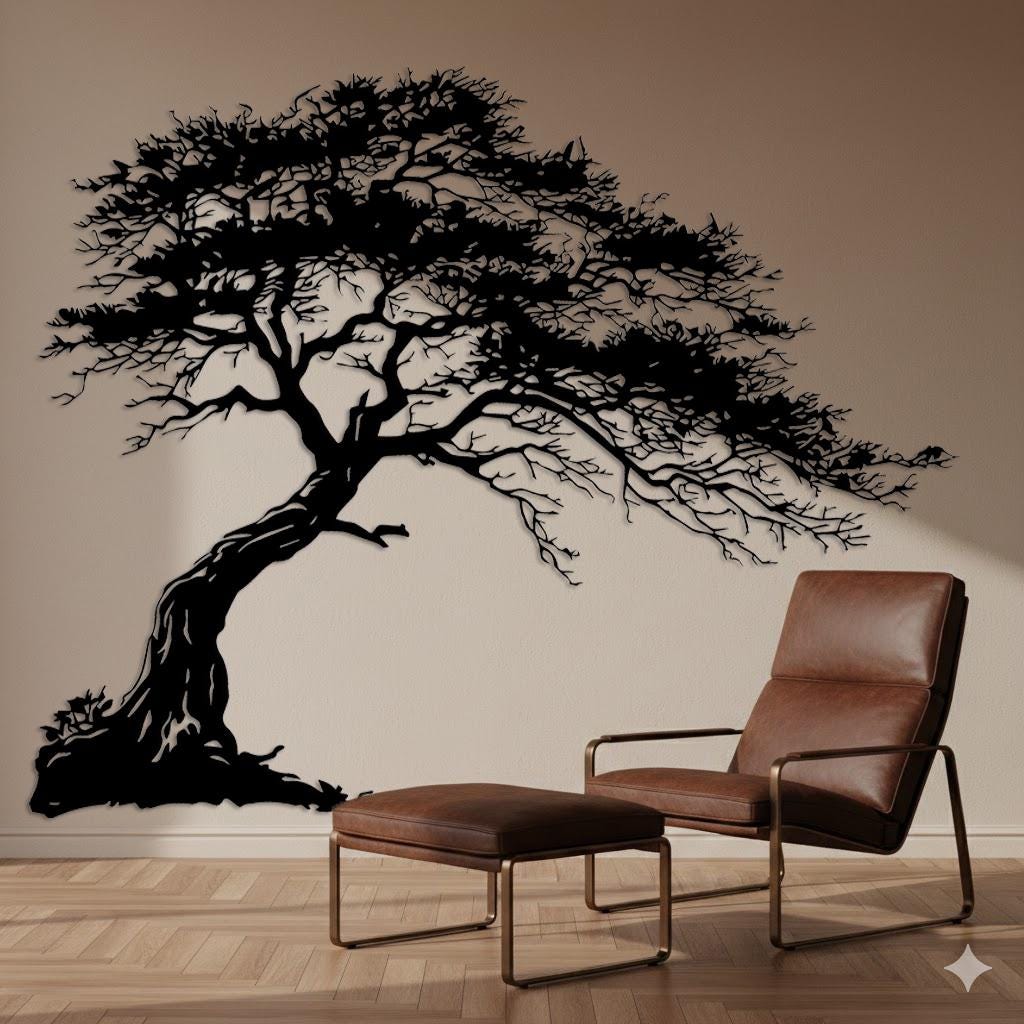 Tree Metal Wall Decor