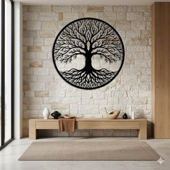 Tree of Life Metal Wall Decor