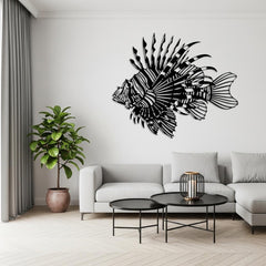 Lionfish Metal Wall Decor