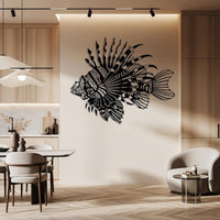 Lionfish Metal Wall Decor