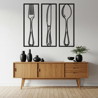 Kitchen Wall Art Set of 3