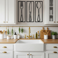 Kitchen Wall Art Set of 3
