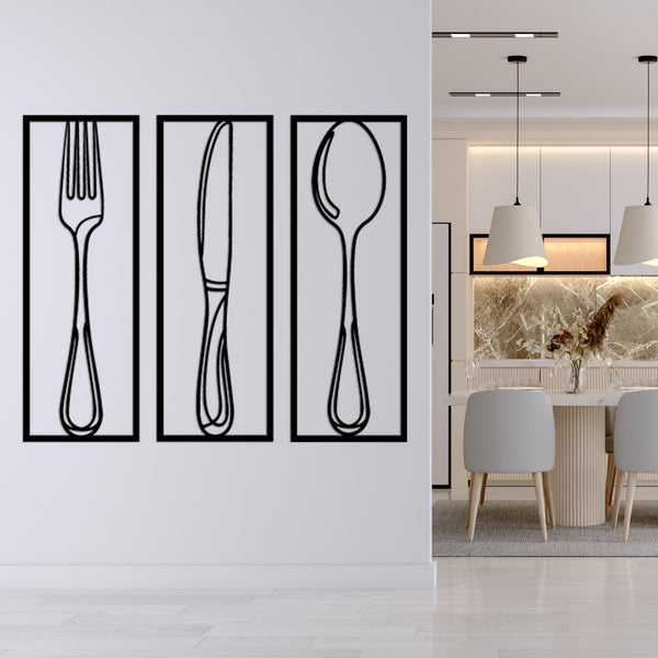 Kitchen Wall Art Set of 3