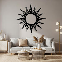 Sun Metal Wall Art