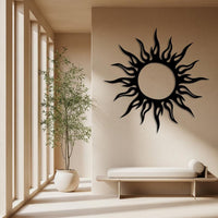 Sun Metal Wall Art