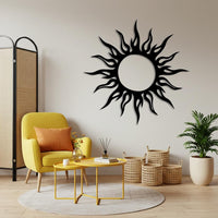 Sun Metal Wall Art