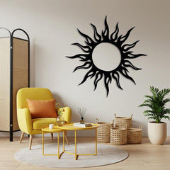 Sun Metal Wall Art