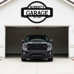Custom Garage Metal Sign