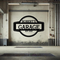 Custom Garage Metal Sign
