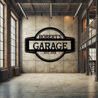 Custom Garage Metal Sign