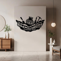 Archaeology Custom Metal Sign