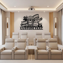 Custom Metal Cinema Sign