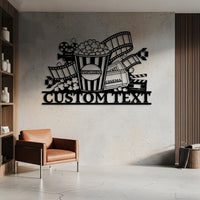 Custom Metal Cinema Sign