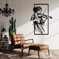 Violin Player Wall Art