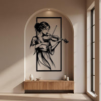 Violin Player Wall Art
