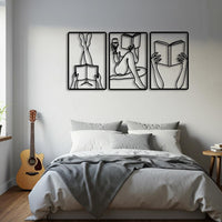 Minimalist Book Lover Wall Art Sets