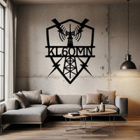 Ham Radio Custom Metal Sign