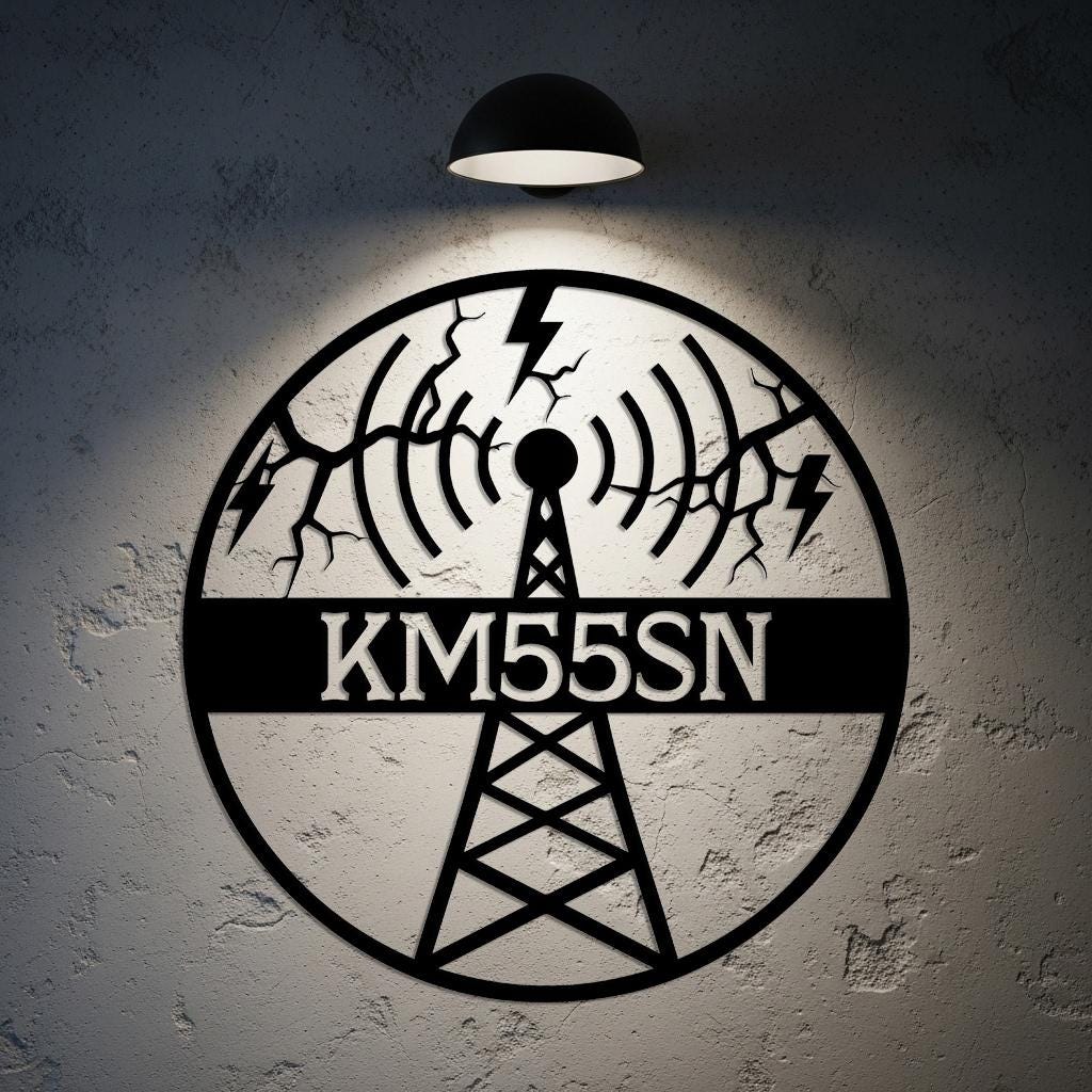 Custom Ham Radio Sign