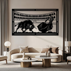 Matador Arena Metal Wall Decor