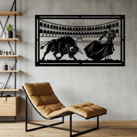 Matador Arena Metal Wall Decor