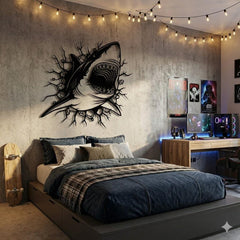 Shark Metal Wall Decor