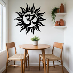 Om Symbol Metal Wall Decor