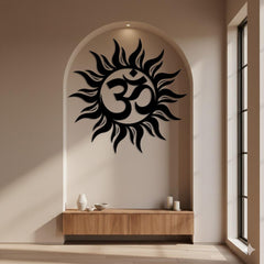 Om Symbol Metal Wall Decor