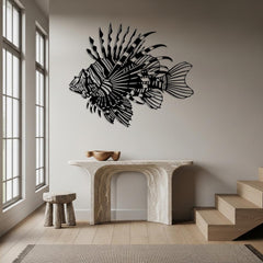 Lionfish Metal Wall Decor