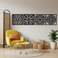 Hungarian Folk Metal Wall Art