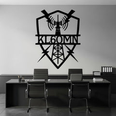 Ham Radio Custom Metal Sign