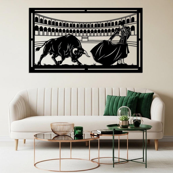 Matador Arena Metal Wall Decor
