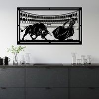Matador Arena Metal Wall Decor