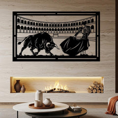 Matador Arena Metal Wall Decor