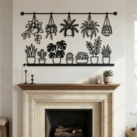 Boho Vase Flofers Wall Decor