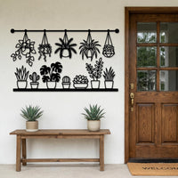 Boho Vase Flofers Wall Decor