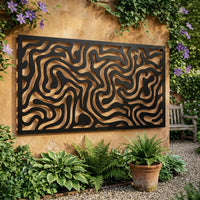 large abstract wall art