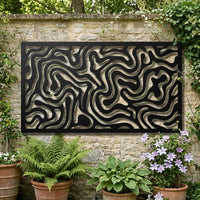 large abstract wall art